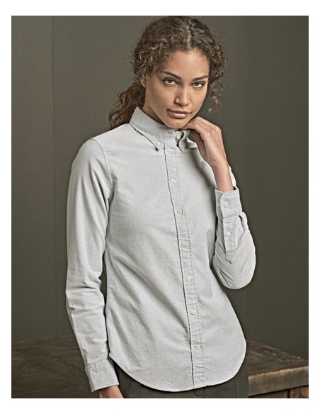 TEE-4001-Womens Perfect Oxford Shirt 2